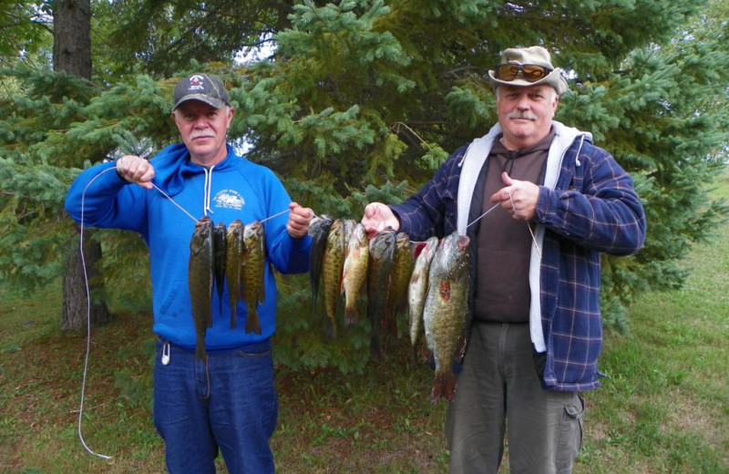 Fishing at Bay Wolf Camp.