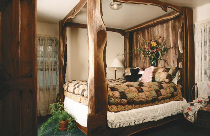 Cottage bedroom at The Inn on Gitche Gumee.