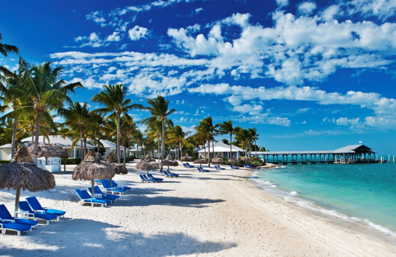 The beach at Sunset Key Guest Cottages, a Luxury Collection Resort.