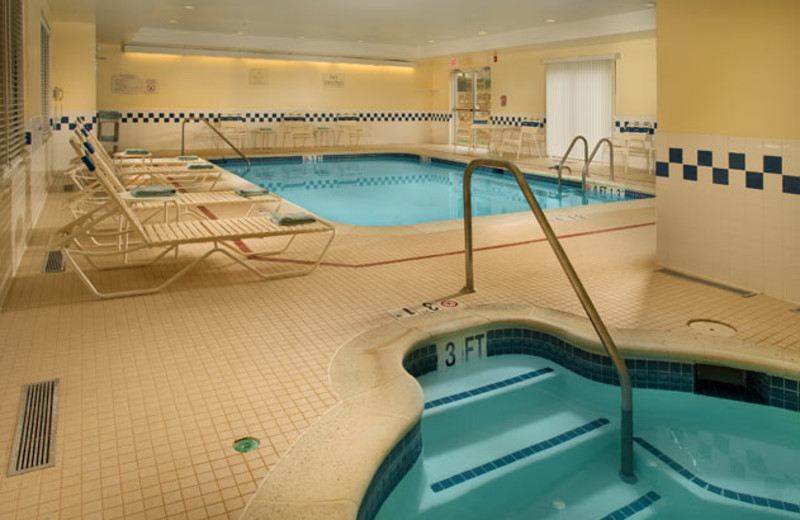 Indoor Pool and Hot Tub at Fairfield Inn Manassas