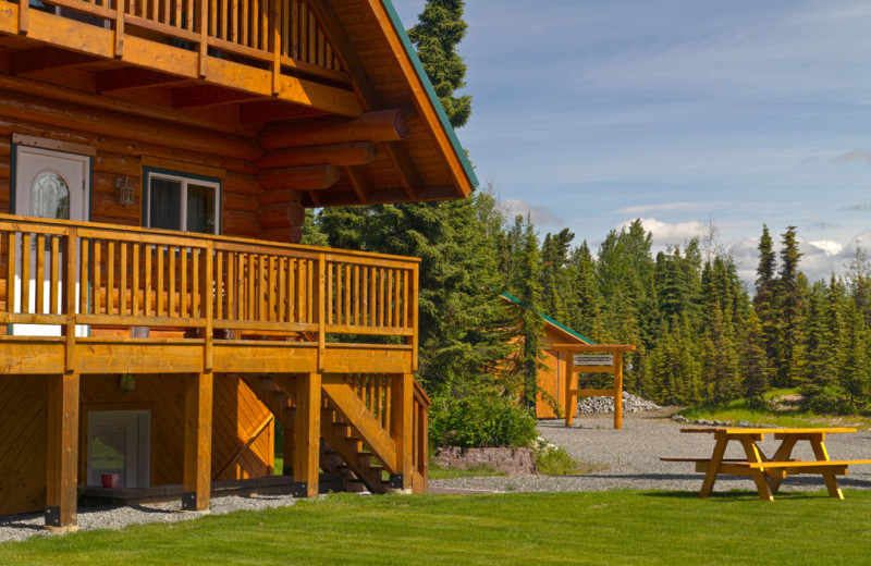 Exterior view of Salmon Catcher Lodge.