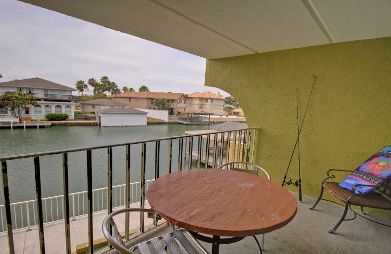 Guest balcony at WindWater Hotel & Resort.