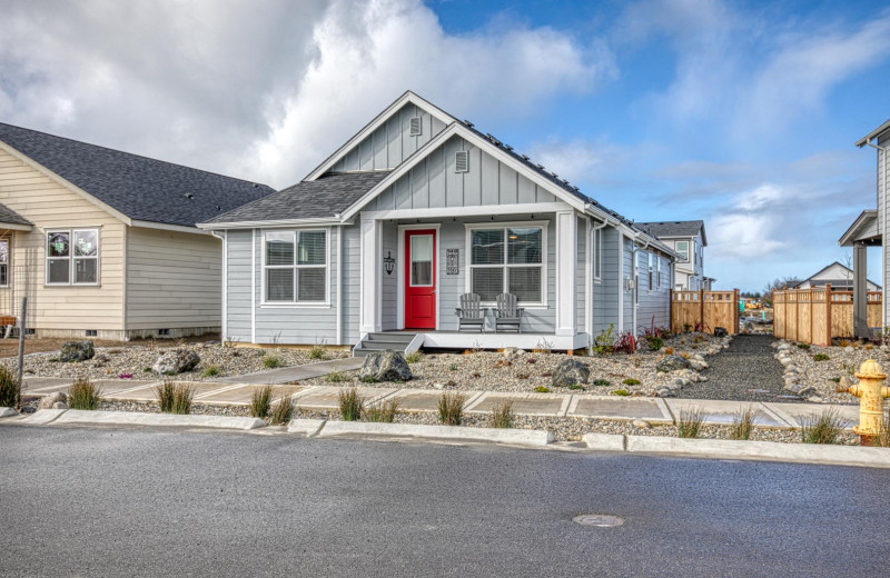 Rental exterior at Oyhut Bay Seaside Village.