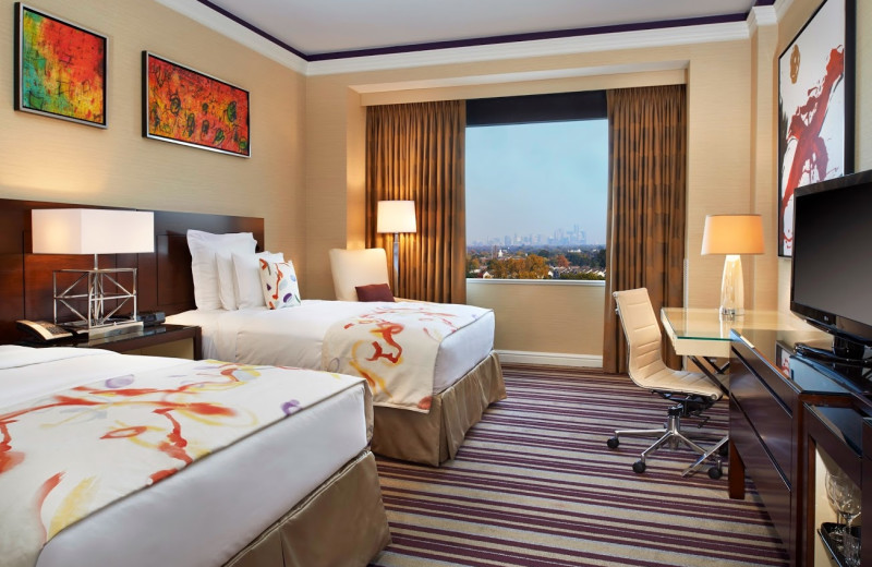 Guest room at The Henry Dearborn.