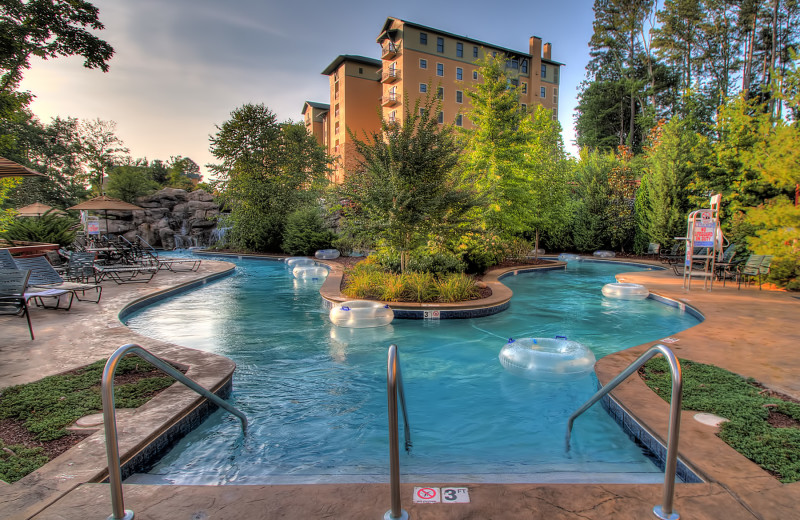 Outdoor pool at Riverstone Resort & Spa.