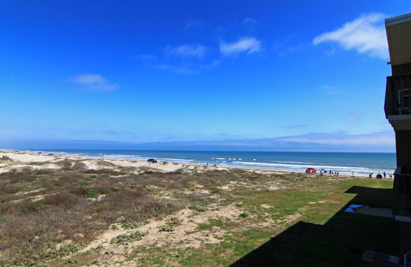 Easy Beach Access at Island House Beach Front Condominiums