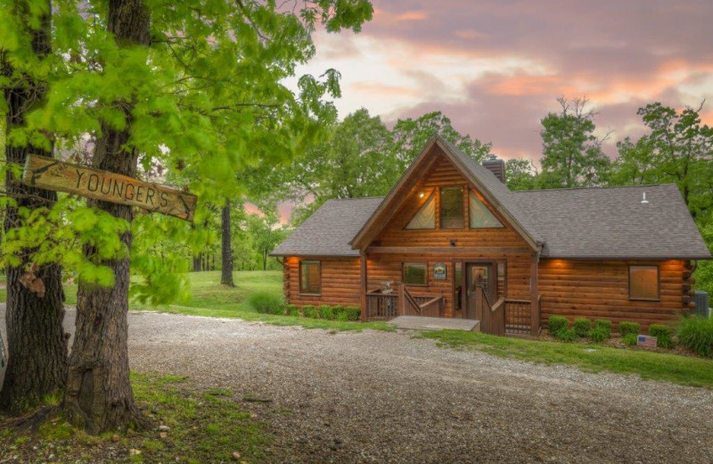 Exterior view of Caribou Canyon Lodge.