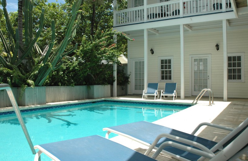 Outdoor pool at Azul Hotels.