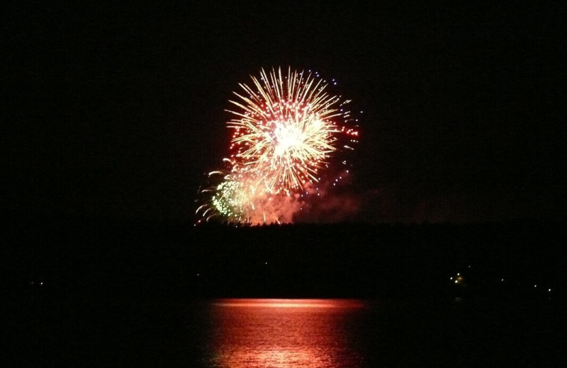 Fireworks at The Smugglers Cove Inn.