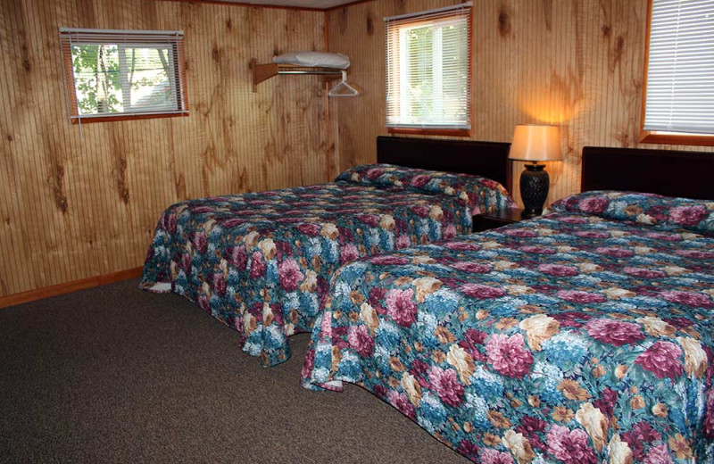 Guest room at Flamingo Resort.