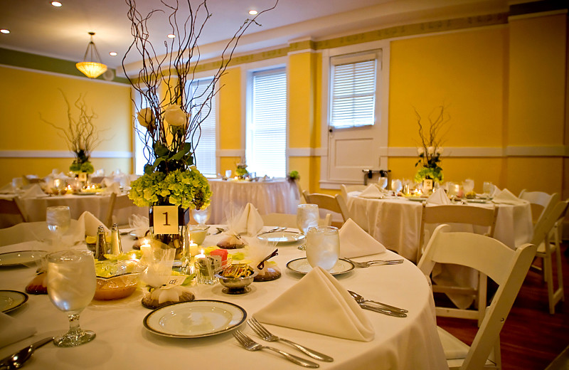 Wedding reception at 1905 Basin Park Hotel.