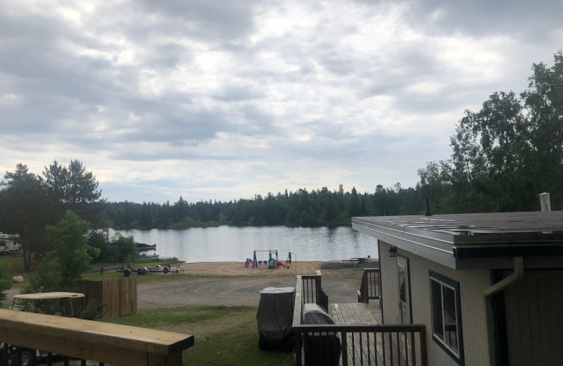 Lake view at Dogtooth Lake Resort.