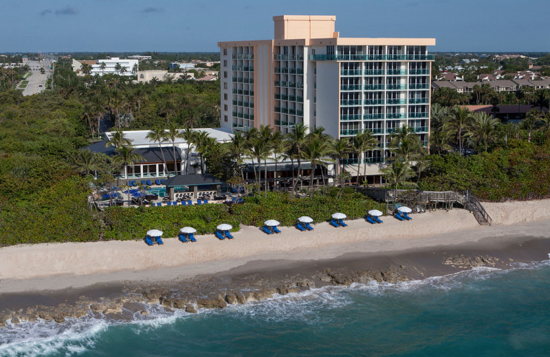 Exterior view of Jupiter Beach Resort.