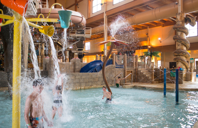 Indoor water park at Chula Vista Resort.