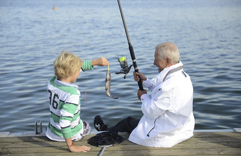 Fishing at Nitschke's Northern Resort.