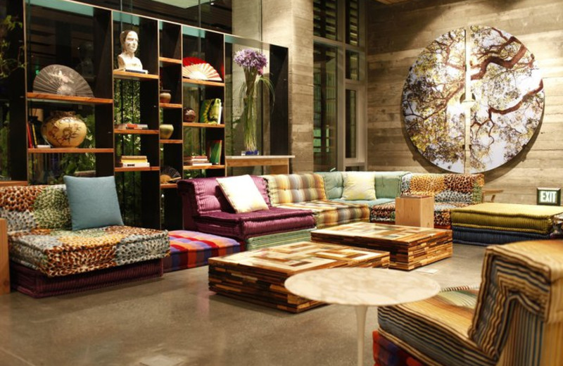 Lobby view at h2hotel.