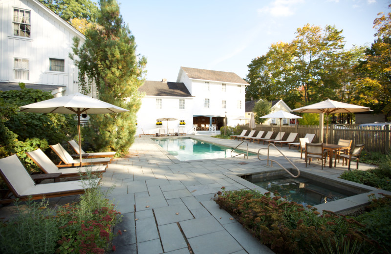 Pool at Red Lion Inn.