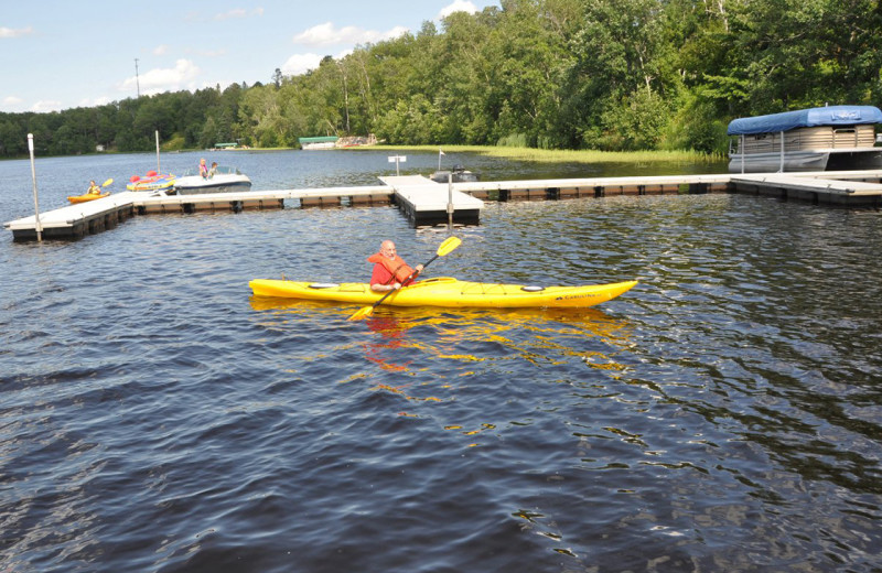 Kayaking at Big Sandy Lodge & Resort.