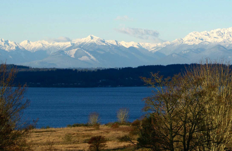 Mountains at Brigadoon Vacation Rentals.