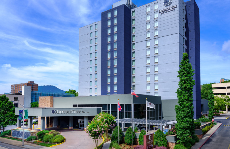 Exterior view of DoubleTree by Hilton Hotel Chattanooga Downtown.