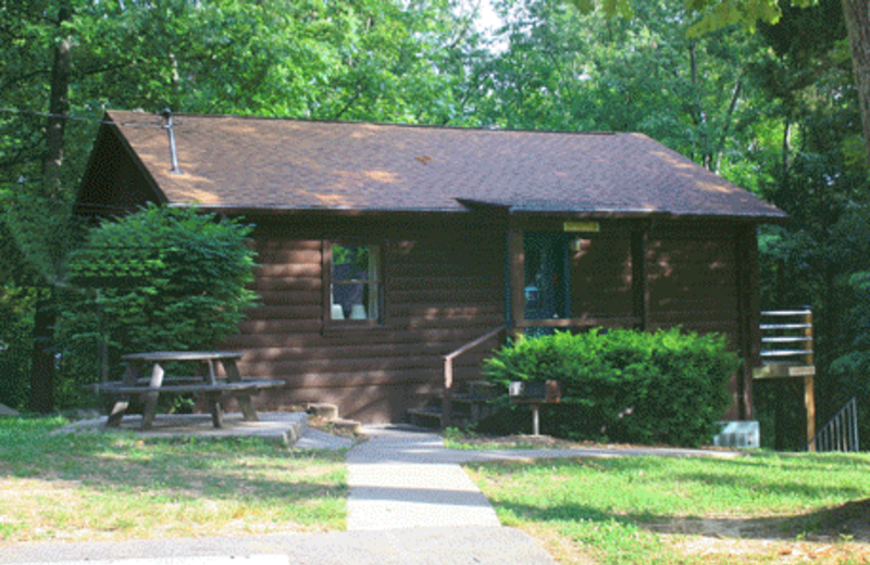 Cabin Exterior at Eddy Creek Marina Resort