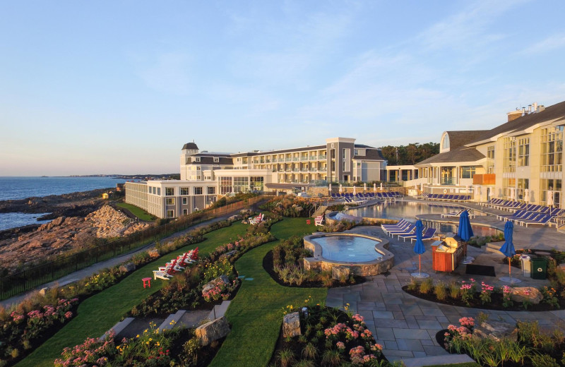 Exterior view of Cliff House Maine.