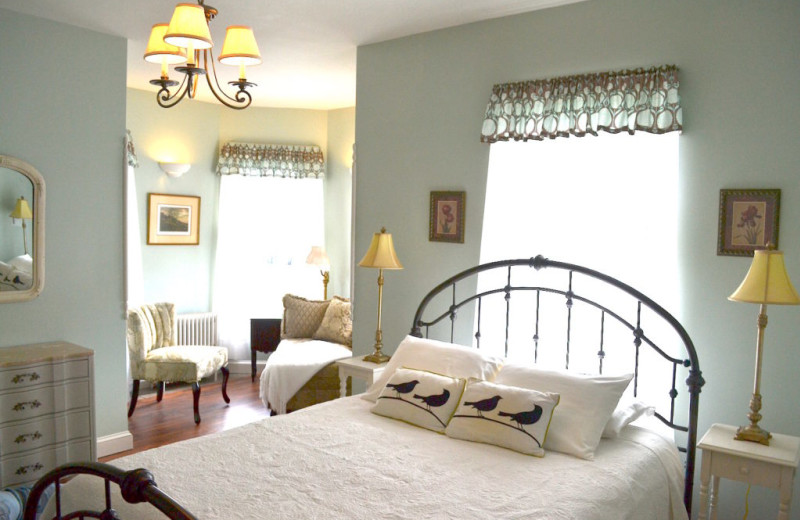 Guest room at The Bell House Inn.