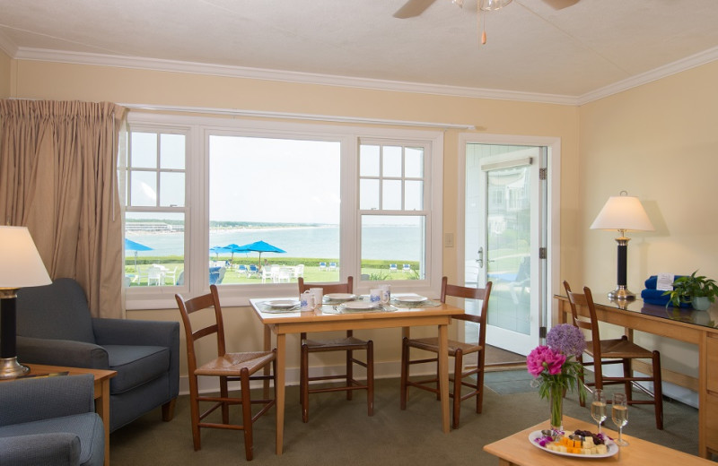 Guest room at Beachmere Inn.