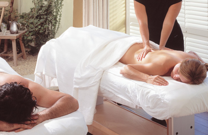 Couples massage at Hotel Healdsburg.