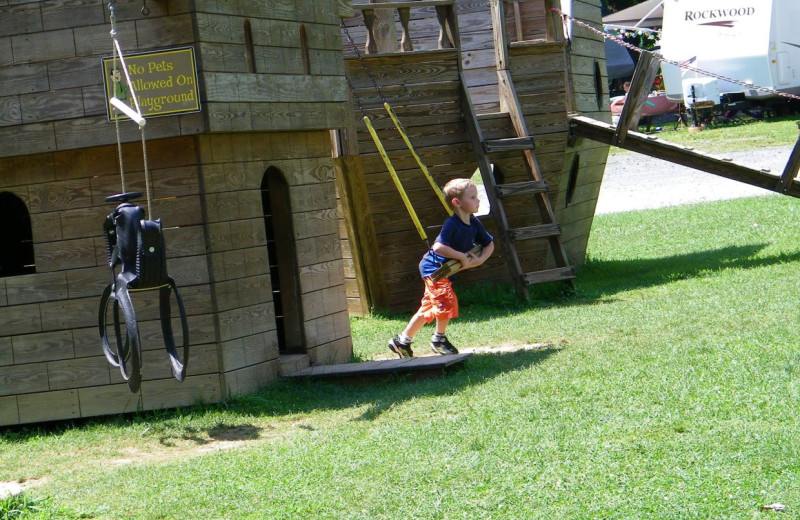 Children's playground at Yogi at Shangri-La.