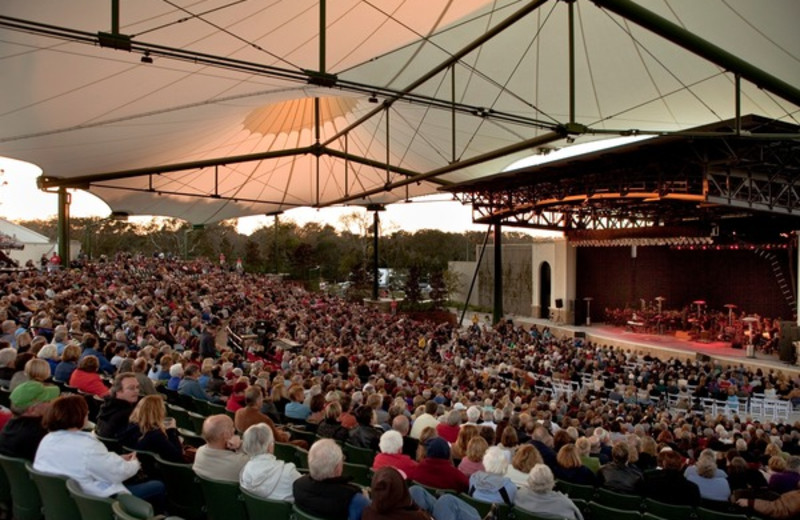 St. Austine Amphitheater near Beacher's Lodge Oceanfront Suites.