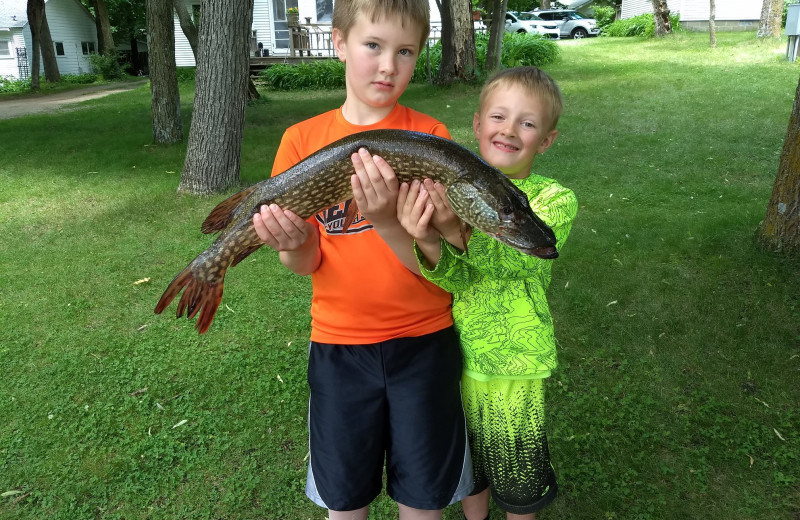 Fishing at Woodlawn Resort.