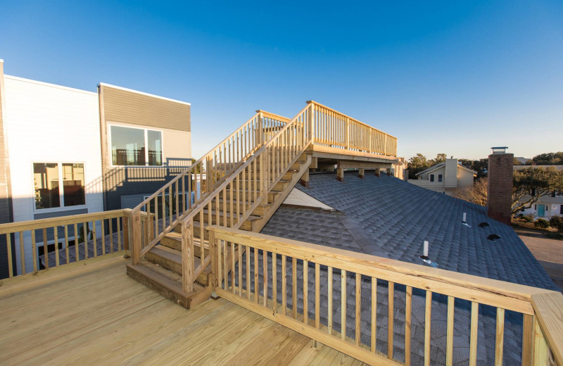 Rental deck at Atkinson Realty.