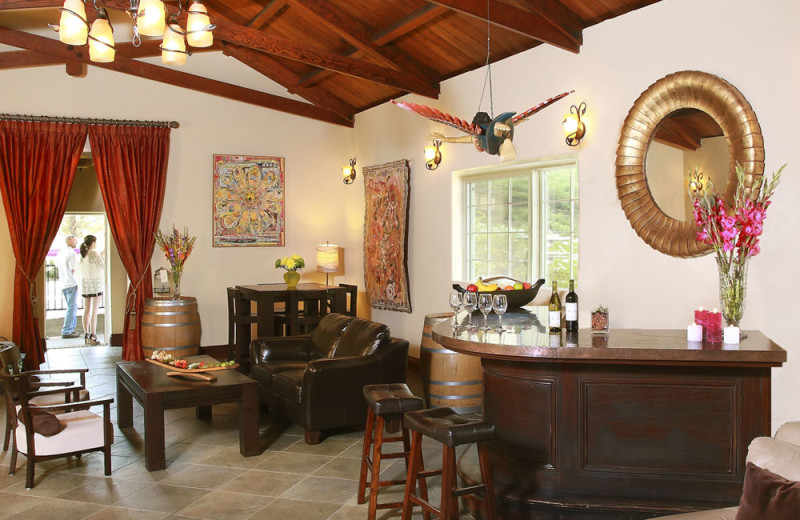 Lobby at West Sonoma Inn and Spa.