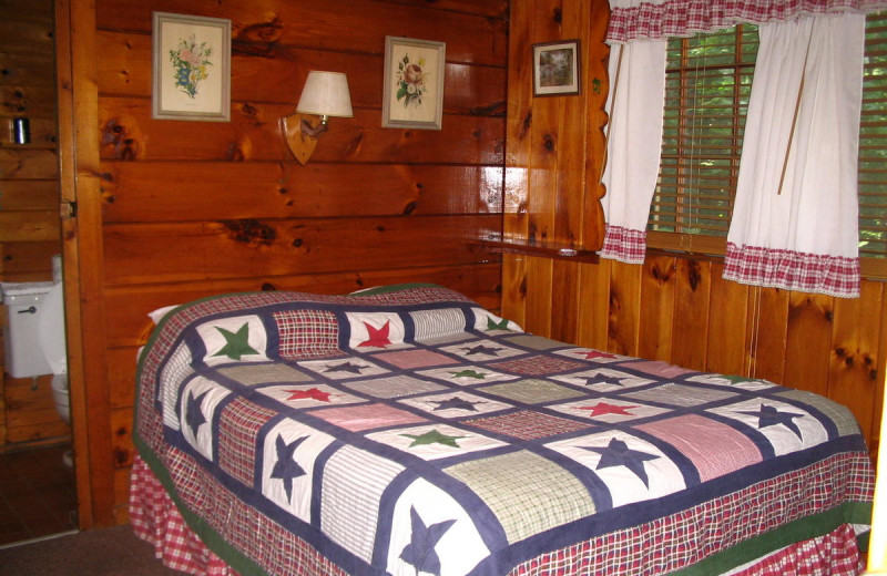 Guest room at Sun Valley Cottages.