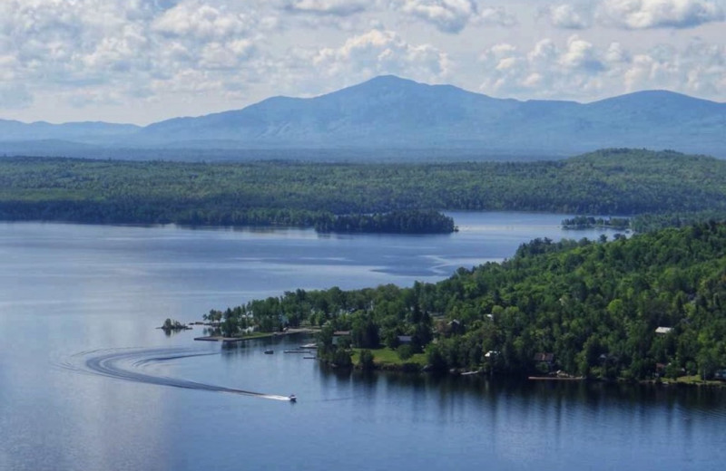 Lake at Gray Ghost Camps.