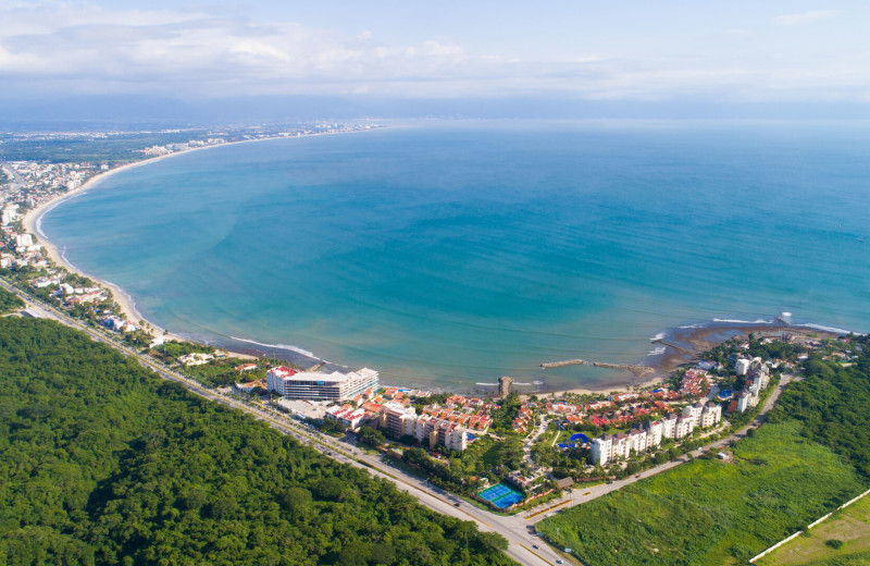 Aerial view of La Isla - Casa del Mar.