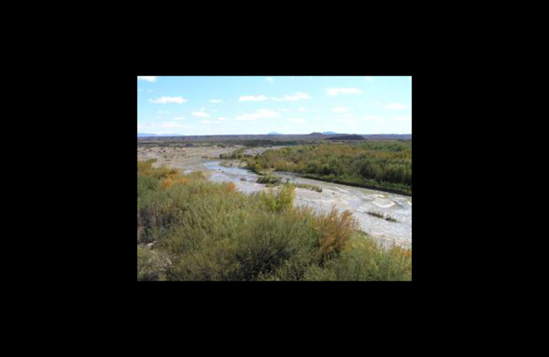 River near at Big Bend Resort & Adventures.