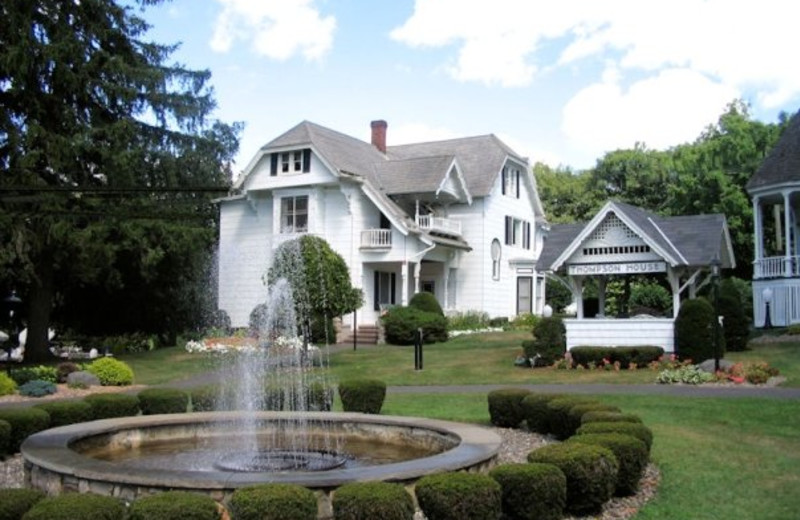 Exterior view of The Thompson House.