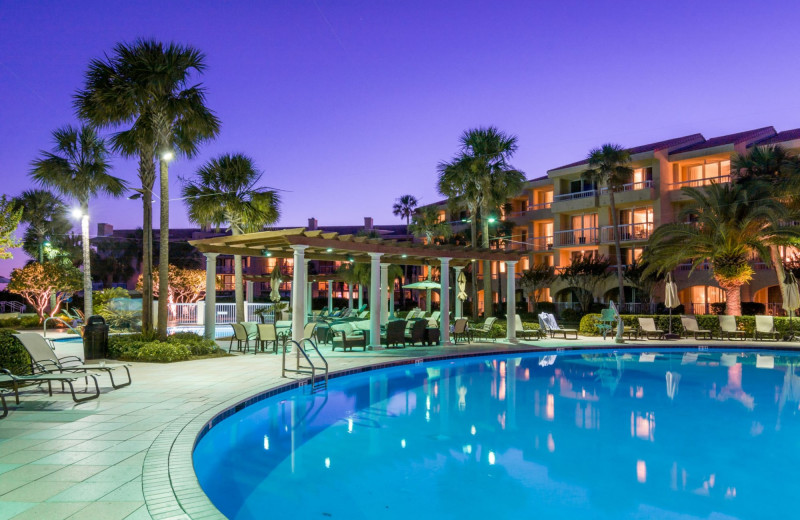 Outdoor pool at The King and Prince Beach & Golf Resort.