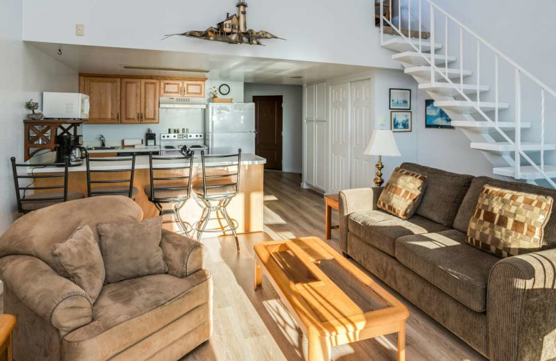 Rental interior at Gearhart by the Sea.