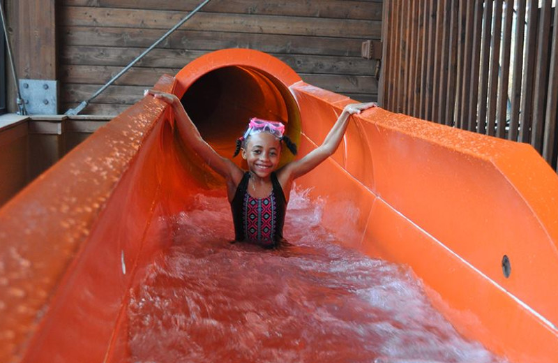 Water slide at Rocking Horse Ranch Resort.