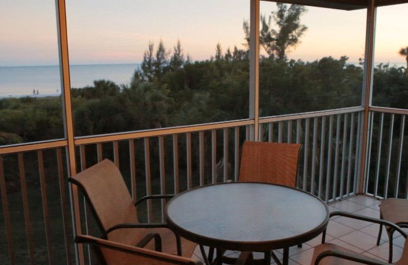 Balcony view at Tortuga Beach Club Resort.