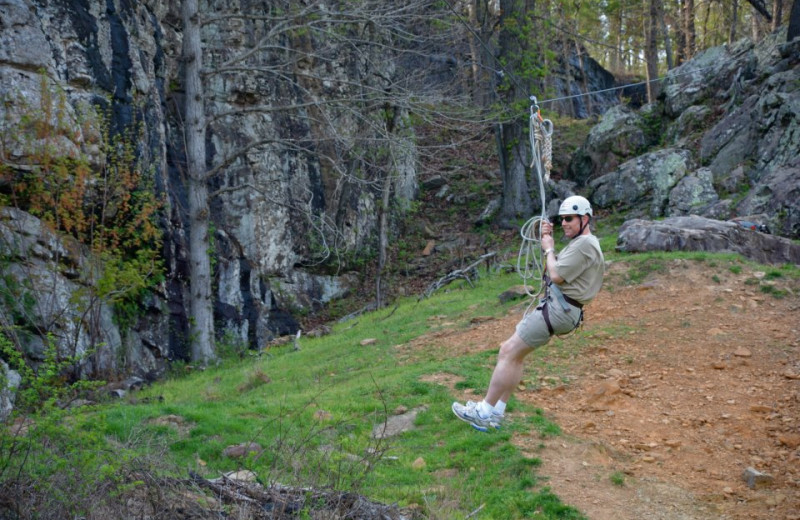 Zip Line at Horseshoe Canyon Ranch