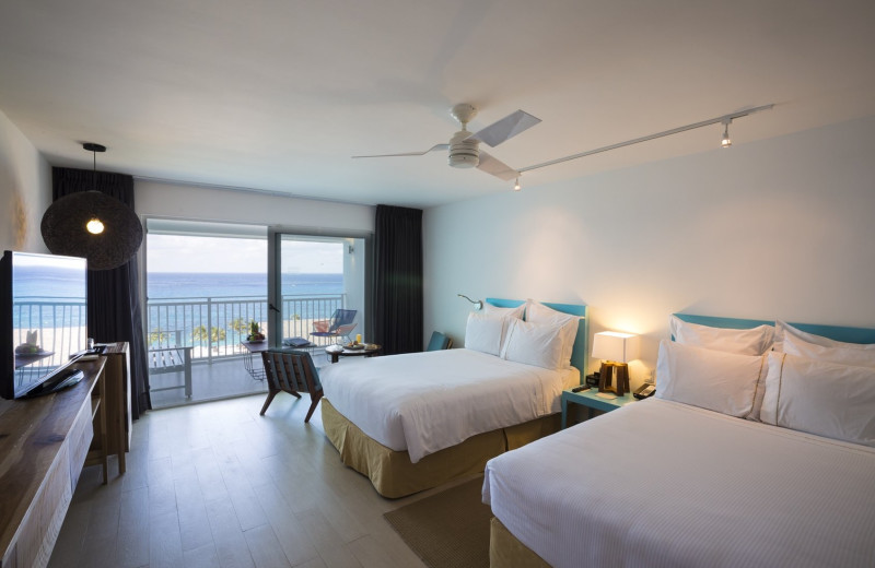 Guest room at Fiesta Americana Cozumel Dive Resort.