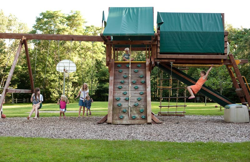 Kids playground at Eagles Nest Resort.