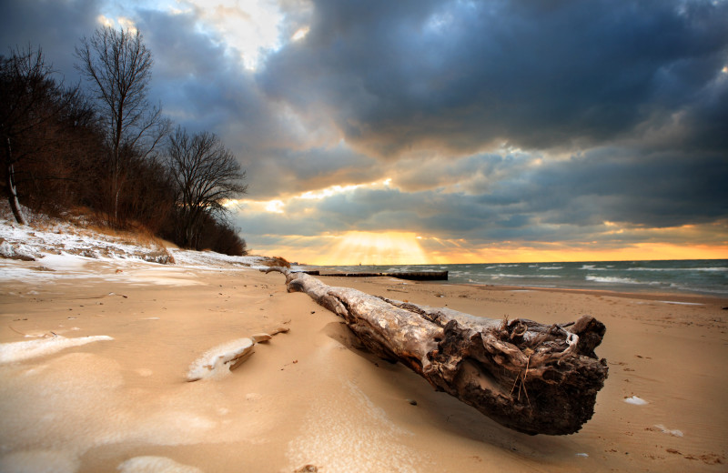 Beach near Mark III Inn.