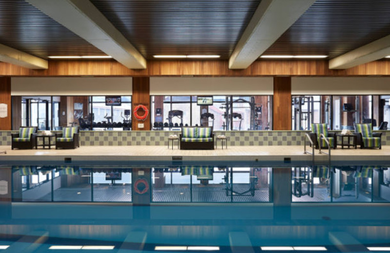 Indoor pool at Delta Prince Edward Island.