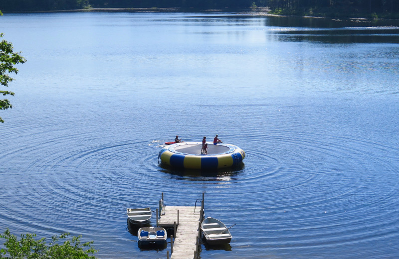 Lake view at Sleeping Bear Resort.