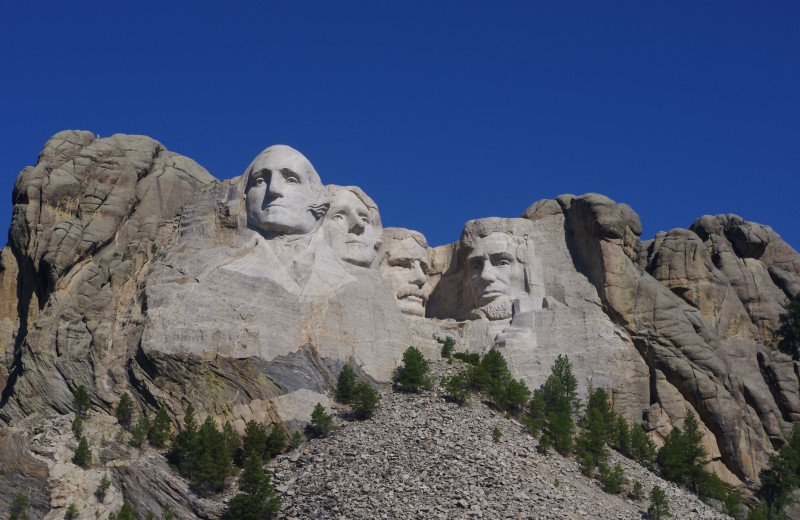 Mount Rushmore near Black Hills Cabins & Motel at Quail's Crossing.